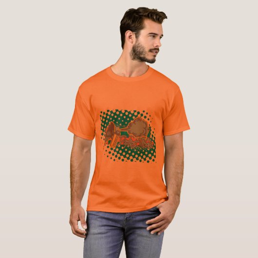 デトロイトの都市Tシャツとギフト Tシャツ (正面フル)