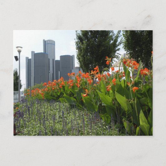 デトロイトはがき ポストカード (正面)