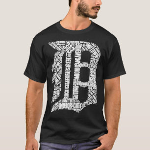 デトロイトを愛する"D"通り名D Out Tシャツ