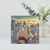 デトロイトを発見:冒険が待つ挨拶 カード (スタンド正面)