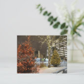 デトロイトクリスマスの郵便はがき シーズンポストカード (スタンド正面)