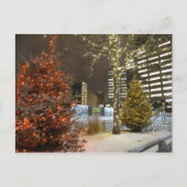 デトロイトクリスマスの郵便はがき シーズンポストカード