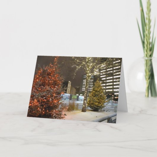 デトロイトクリスマス シーズンカード (正面)