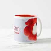 デトロイトコーヒー・マグのためのミトン ツートーンマグカップ (正面右)