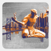 デトロイトシティ スクエアシール (正面)