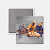 デトロイトシティ マグネット (正面/裏面)