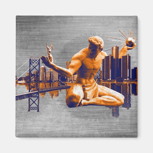 デトロイトシティ マグネット (正面)