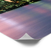 デトロイトスカイラインアットデュスク2 ポスター (角)