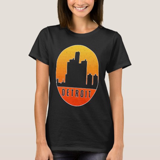 デトロイトスカイライン3 Tシャツ (正面)