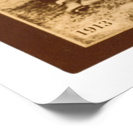 デトロイトタイガース野球1913 ポスター (角)