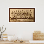 デトロイトタイガース野球1913 ポスター (キッチン)