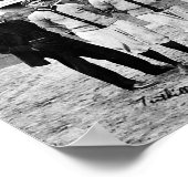 デトロイトタイガース1909ヴィンテージ野球 ポスター (角)