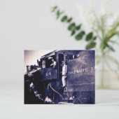 デトロイトターミナル鉄道機関#24 ポストカード (スタンド正面)