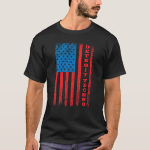 デトロイトテクノハウスミュージックフェスティバルショー遊Edm Tシャツ