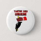 デトロイトデッドペンギンのボタン 缶バッジ (正面)