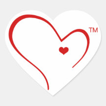 デトロイトハートロゴステッカー用ミッテンス