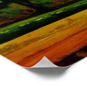 デトロイトパブリックメインライブラリレンディション1 ポスター (角)