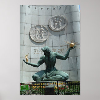 デトロイトポスターの精神 ポスター