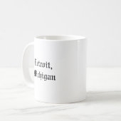 デトロイトマグ コーヒーマグカップ (正面左)