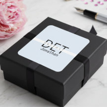 デトロイトミシガンパーソナライズされたステッカー