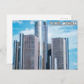 デトロイトミシガンポストカード シーズンポストカード (正面/裏面)