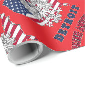 デトロイトミシガンポーランド ラッピングペーパー (ロールコーナー)