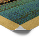 デトロイトミシガンヴィンテージトラベル ポスター (角)