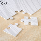 デトロイトミシガン統一された州ズスカイラインヴィンテージUSA ジグソーパズル (側面)