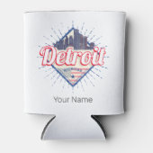 デトロイトミシガン統一された州ズスカイラインヴィンテージUSA 缶クーラー (正面)