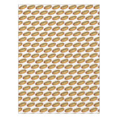 デトロイトミシガンMIコニーアイランドホットドッグホットドッグ テーブルクロス (正面)