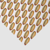 デトロイトミシガンMIコニーアイランドホットドッグホットドッグ 薄葉紙 (詳細)