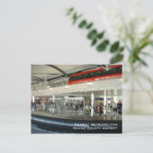 デトロイトメトロポリタンウェインカントリーエアポート ポストカード (スタンド正面)