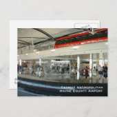 デトロイトメトロポリタンウェインカントリーエアポート ポストカード (正面/裏面)