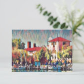 デトロイトヨットクラブラグーンノートカード サンキューカード (スタンド正面)