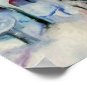 デトロイトワインHalcyon Canvas Print ポスター (角)