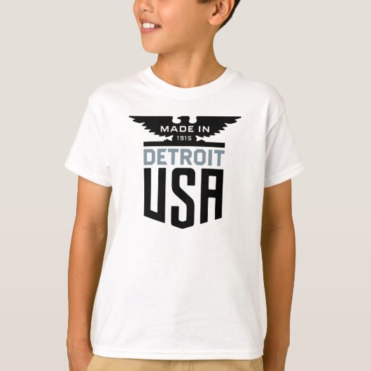 デトロイトワシ Tシャツ (正面)
