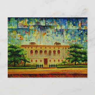 デトロイト公共図書館レンディション – はがき