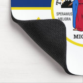 デトロイト国旗 マウスパッド (コーナー)