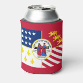 デトロイト国旗、ミシガンクーラーボックス 缶クーラー (缶裏面)