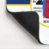 デトロイト国旗、ミシガンマウスパッド マウスパッド (コーナー)