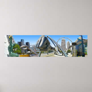 デトロイト壁画 ポスター