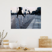 デトロイト川沿#1 ポスター (キッチン)