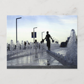 デトロイト川沿#3 ポストカード