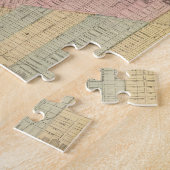 デトロイト市の地図 ジグソーパズル (側面)