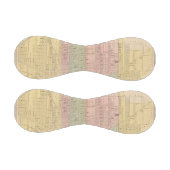 デトロイト市の地図 野球ボール (パネル)