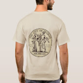 デトロイト市章 Tシャツ (裏面)