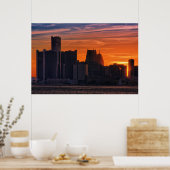 デトロイト市街#0516 ポスター (キッチン)