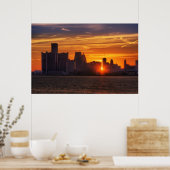 デトロイト市街#0527 ポスター (キッチン)