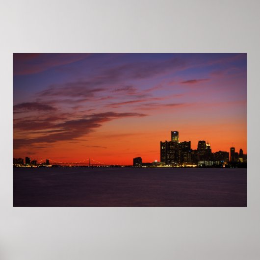デトロイト市街#0652 ポスター (正面)