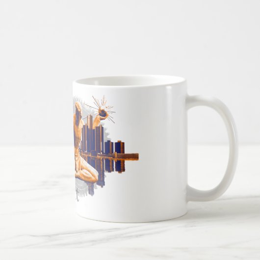 デトロイト市 コーヒーマグカップ (右)
